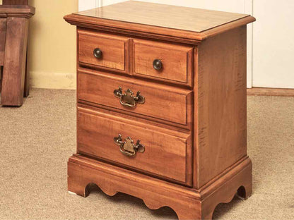 Broyhill Maple 2 Drawer  Nightstand
