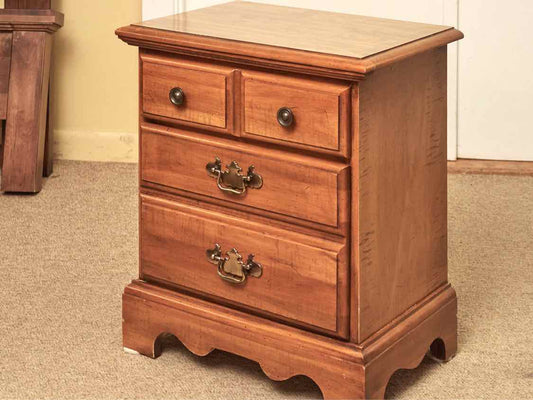 Broyhill Maple 2 Drawer  Nightstand
