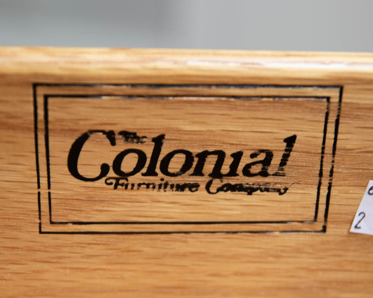 Colonial Furniture Co Dark Cherry Dresser