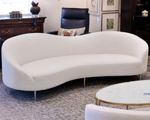 CB2 Curvo 96.5" Sofa by Goop