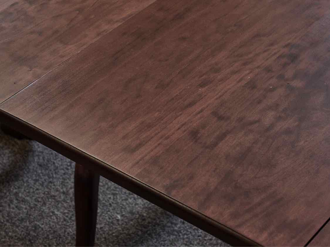 Eldred Wheeler Cherry Double Pedestal Dining Table & Set of Six Chairs