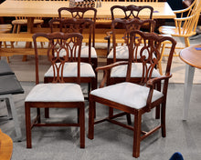 Set of 6 Chippendale Style Dining Chairs