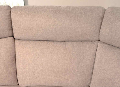 HTL  2 Power Wall Hugger Adjustable Head Rest Recliners 5 Seat Sectional