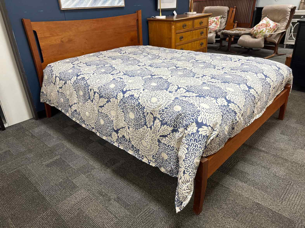 Circle Furniture Mid-Century Queen Bed