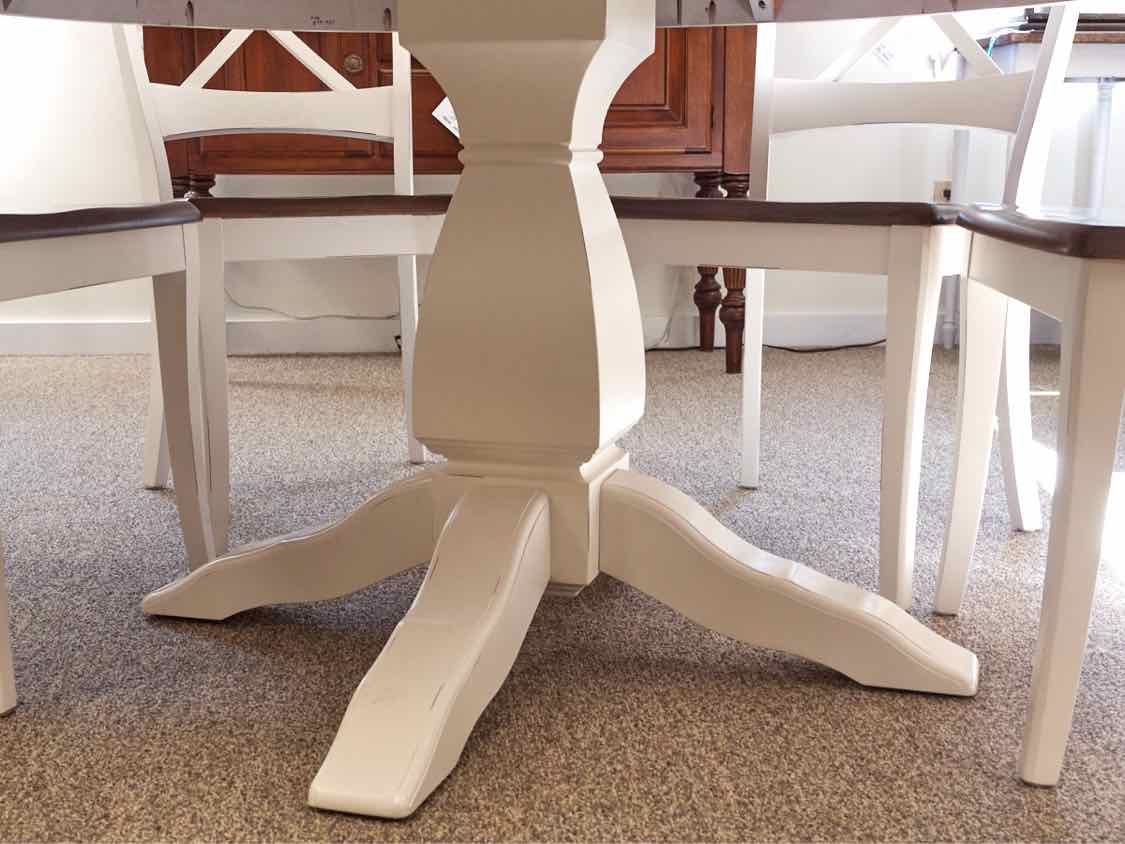 Bermex 60" Round Table & 6 Chair Set