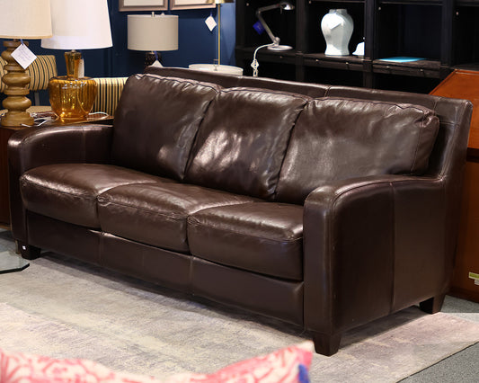 Bassett Leather Sofa
