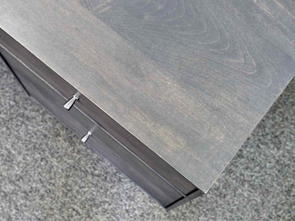 Room & Board Hudson Gray Wash Desk