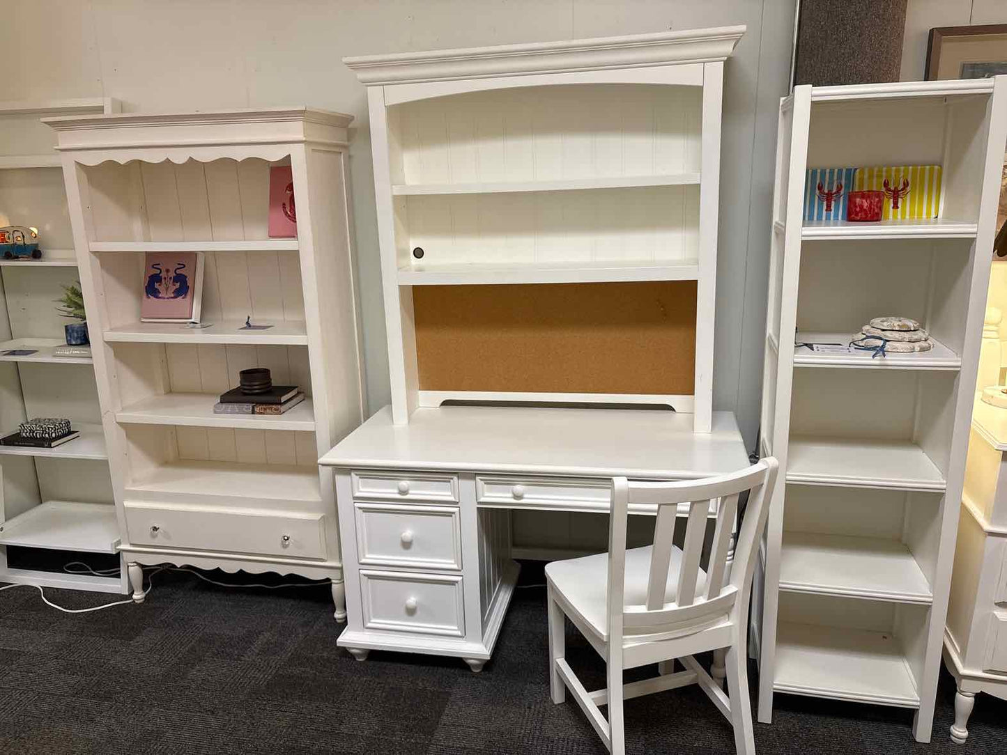 Young American Desk with Hutch & Chair