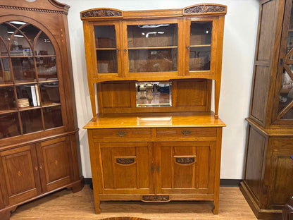 Nouveau-Style Console with Hutch