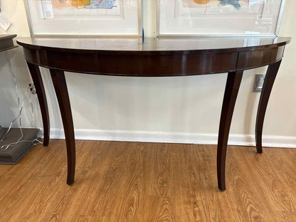 Nancy Corzine 'Andre' Demilune Table
