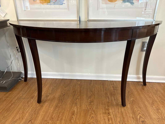 Nancy Corzine 'Andre' Demilune Table