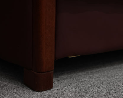 Ekornes Sofas Leather 3-Cushion Sofa