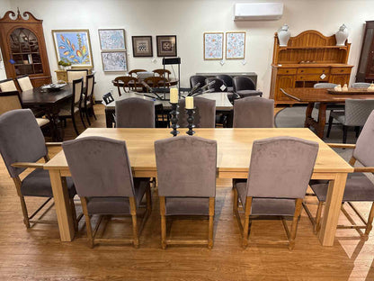 Kingston Krafts White Oak Dining Table