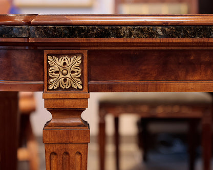 Henredon Grand Provenance Dining Table with 12 Dining Chairs