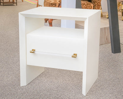 Anthropologie "Merriton" Nightstand in White