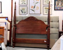 Ethan Allen British Classics Cherry Four Post Queen Bed Frame