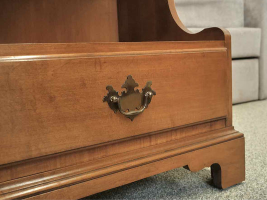 solid Maple Nightstand  w/ Drawer