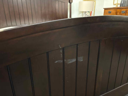 King Poster Bed in Espresso