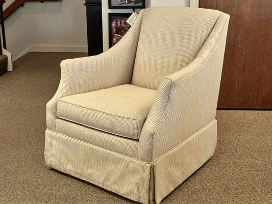 Pair of Sam Moore Tightback Swivel Chairs