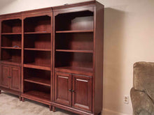 Cherry 2 Shelf Bookcase with 2 Doors