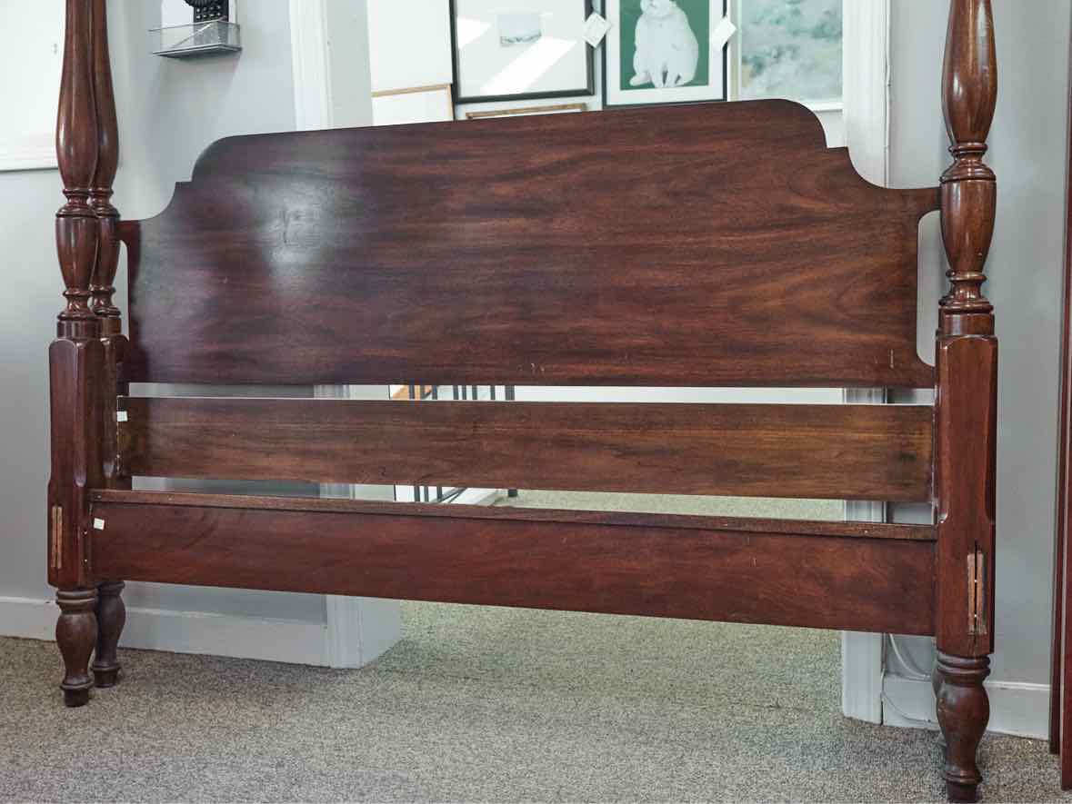 Queen Cherry High Poster Bed