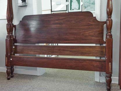 Queen Cherry High Poster Bed