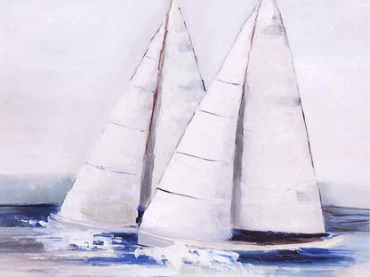 'Close Sail' Framed Print 2/2