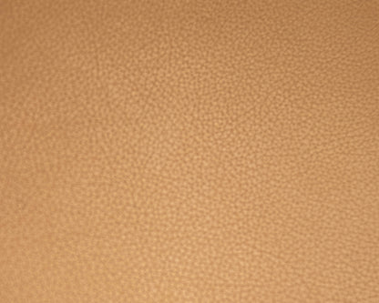 Ekornes Camel Leather Square Storage Ottoman