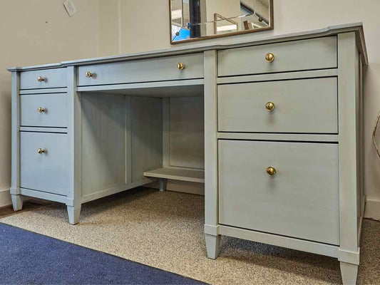 "Monaco" 66" Executive Desk with 5 Drawers & 2 File Drawers