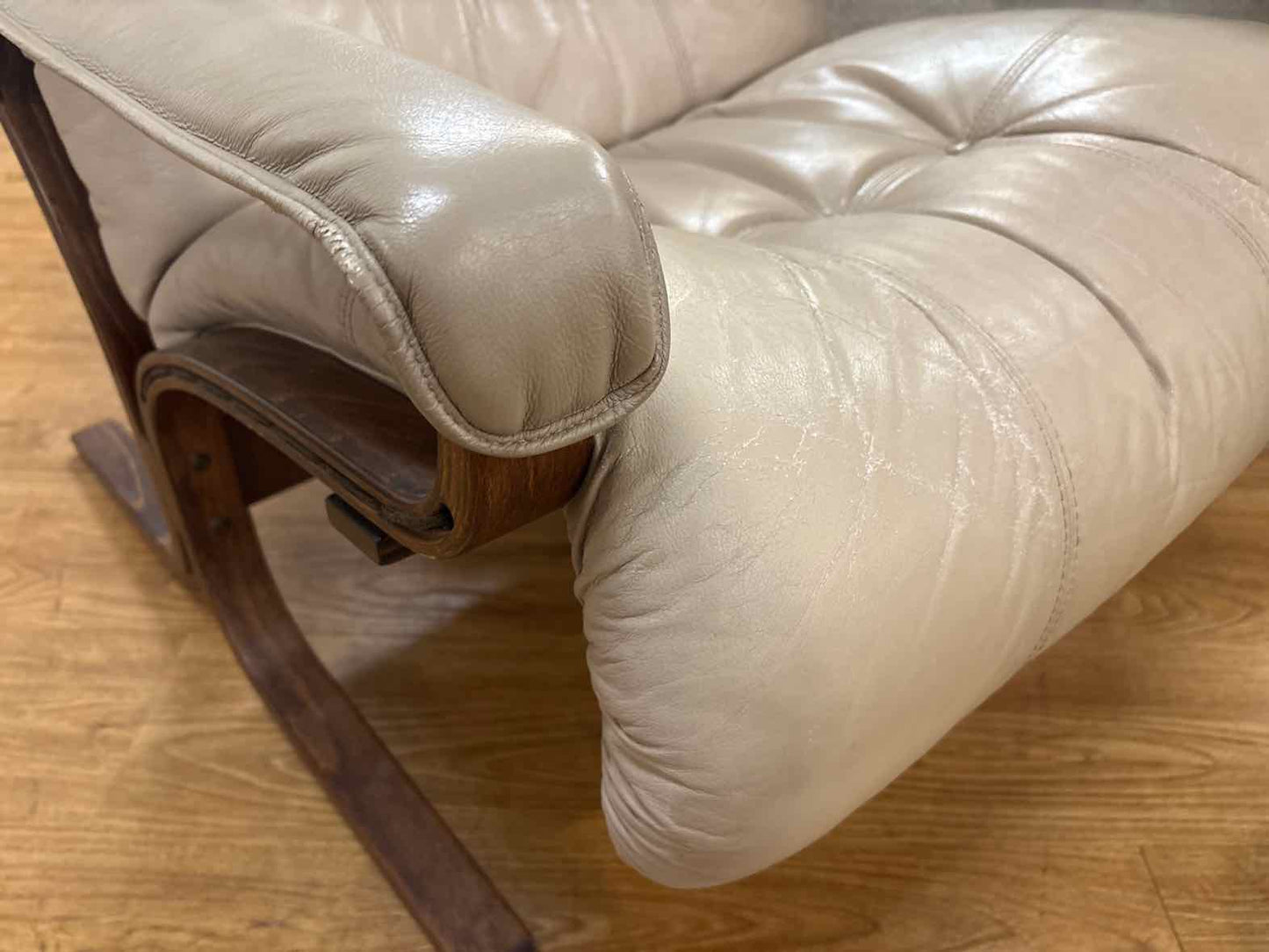Pair of Westnofa 'Siesta' Armchairs and Ottoman