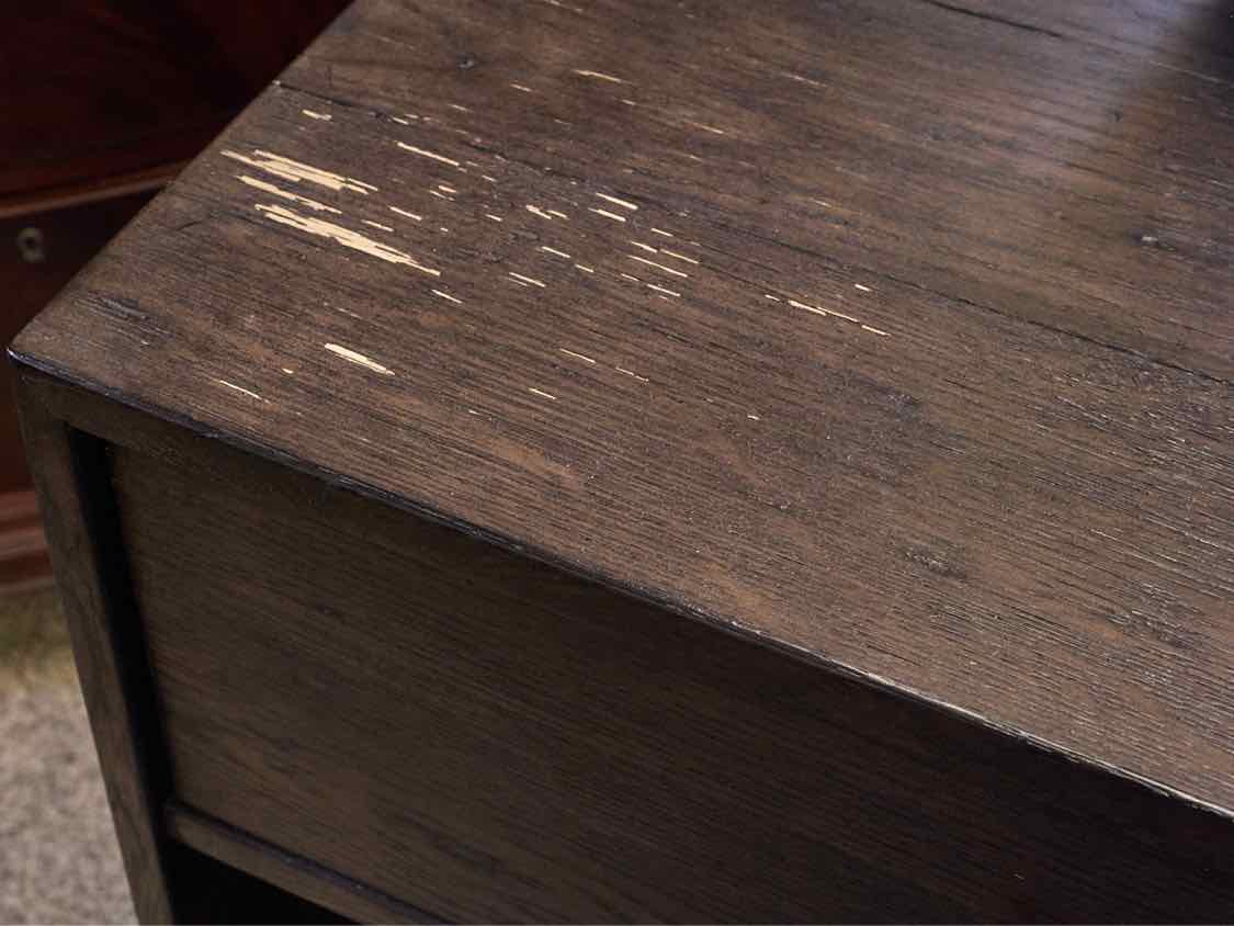 Pair of RH " Cayden Campaign" Espresso Finish 1  DrawerNightstands