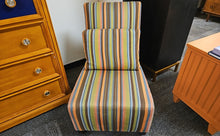 ABC Carpet & Home Striped Slipper Chair