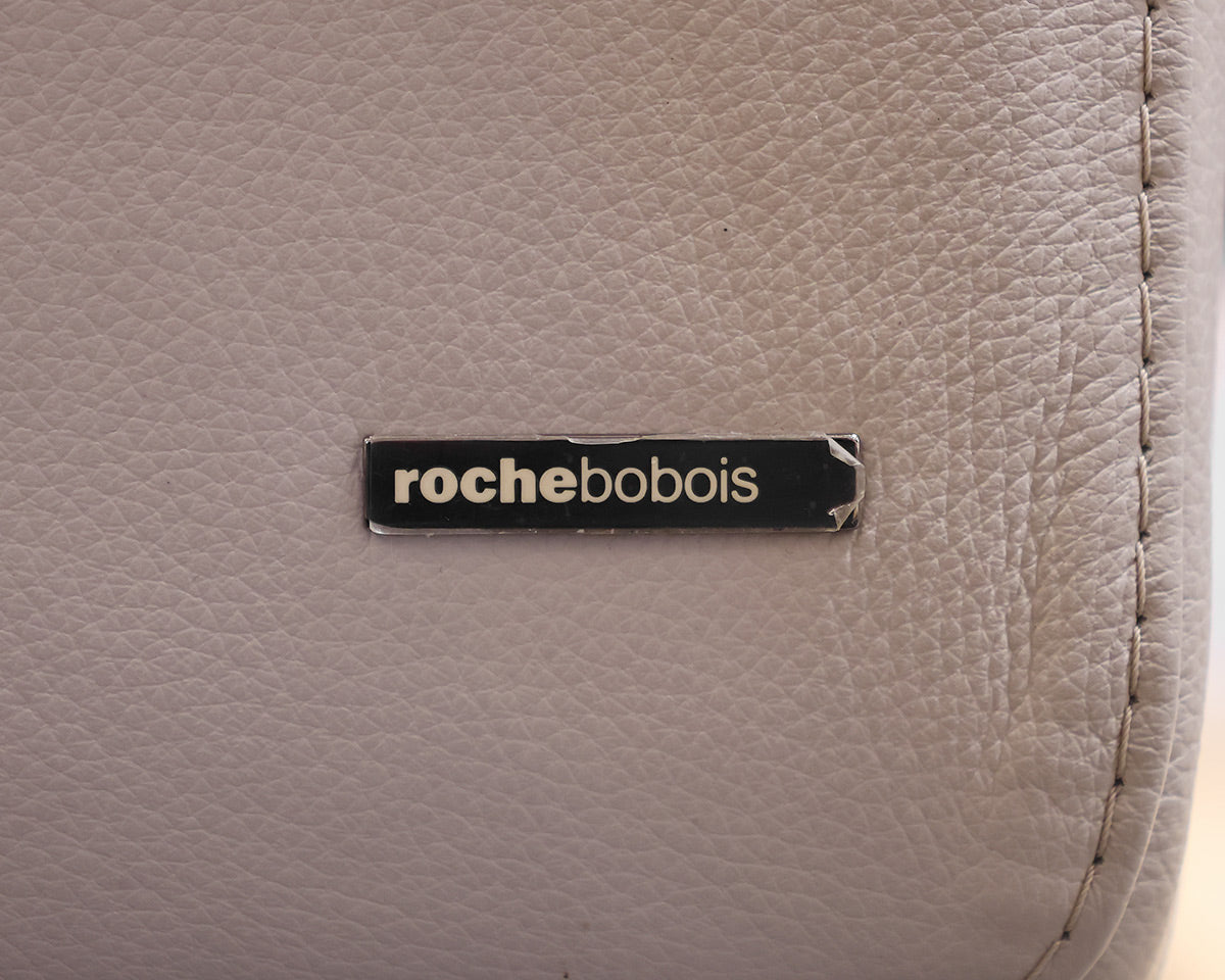 Roche Bobois Leather Reclioning Sofa