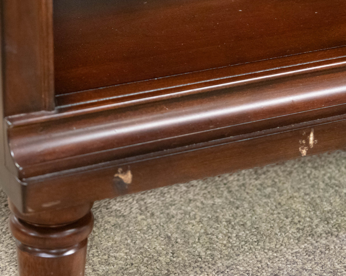 Tall Dark Cherry Bookcase