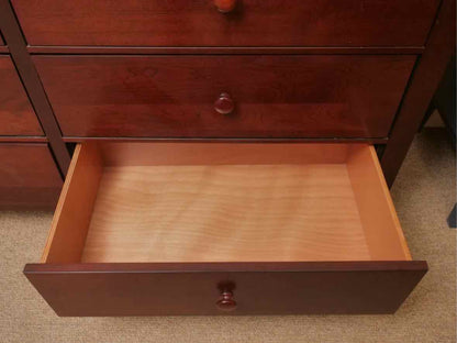 Kincaid  Cherry 6 Drawer Dresser & Mirror