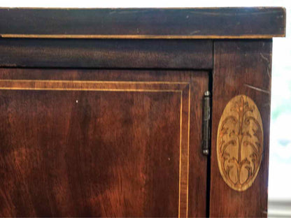 Banded Mahogany Server