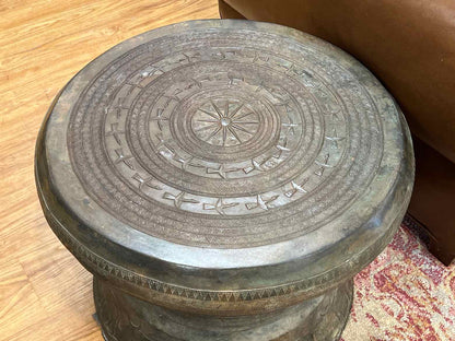 Southeast Asian Drum Table