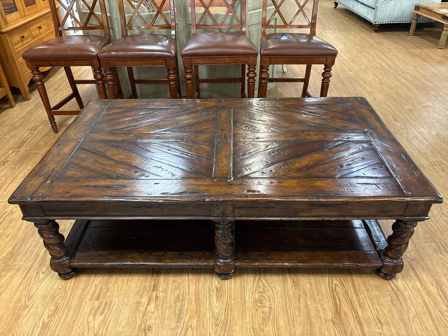 Theodore Alexander 'Great Hall' Cocktail Table - Castle Bromwich Collection