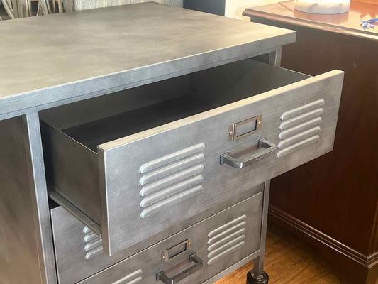 Pottery Barn Industrial Locker Desk