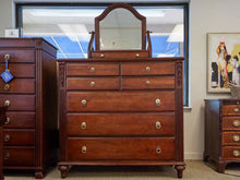 Ethan Allen British Classics Dawson Tall Dresser with Pivot Mirror