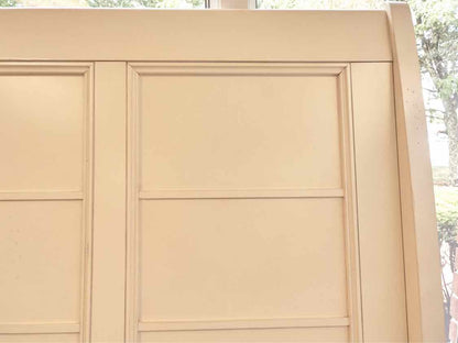 Ivory Panel King Bed