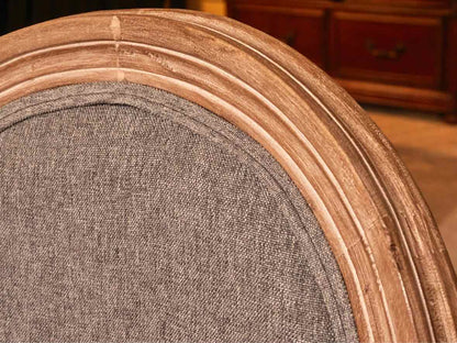 Set Of 6 French Country King Louis XVI Style Dining Chairs