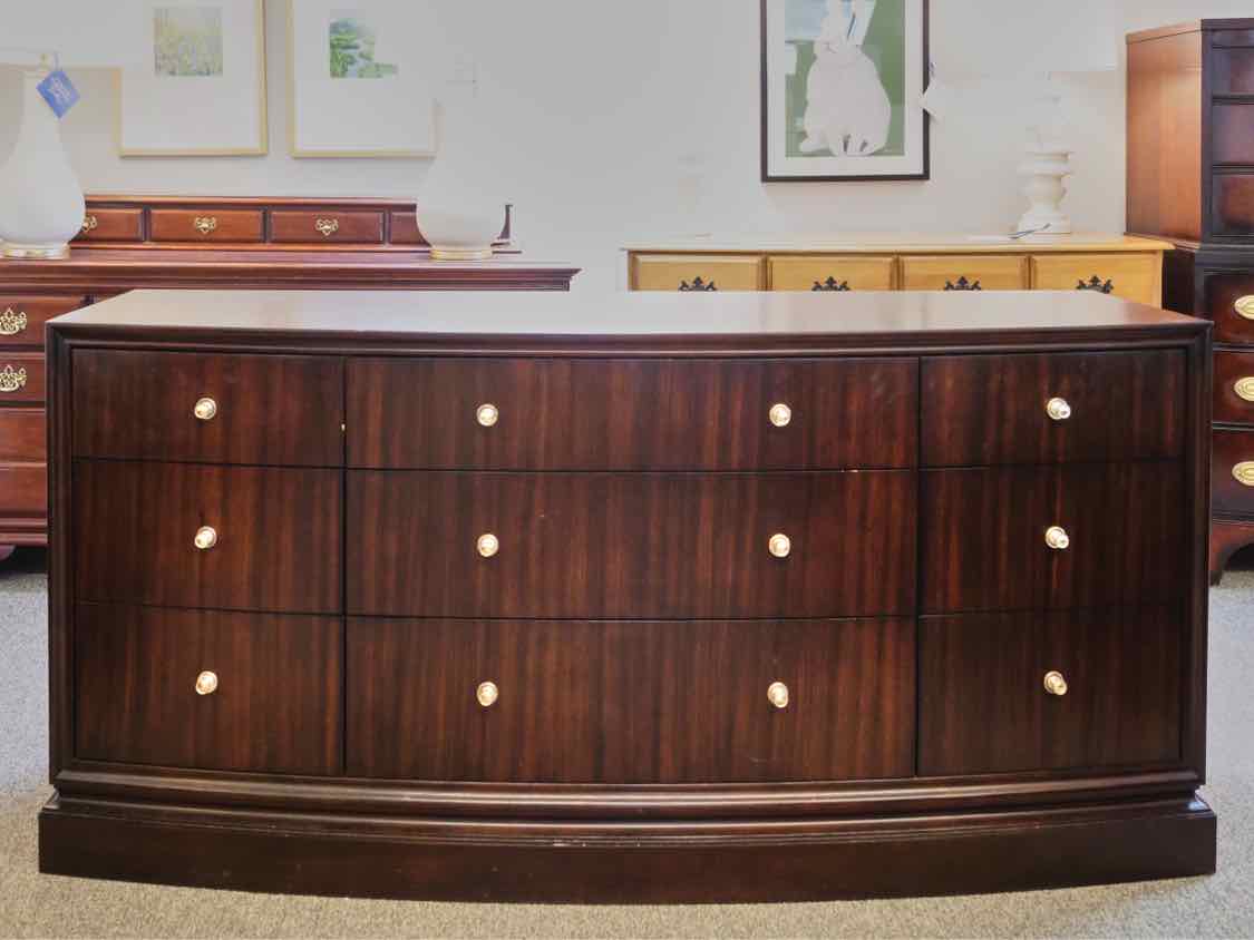 Ethan Allen Contemporary Mahogany Dresser
