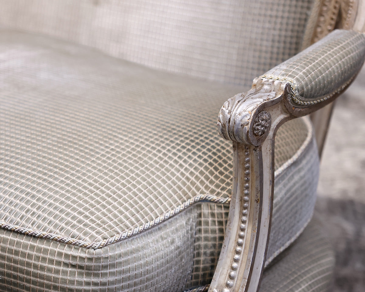 Custom Upholstered Wood Framed Bench