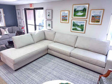 "Alton" DreamSofa Chenille Sectional Left Arm Facing Chaise