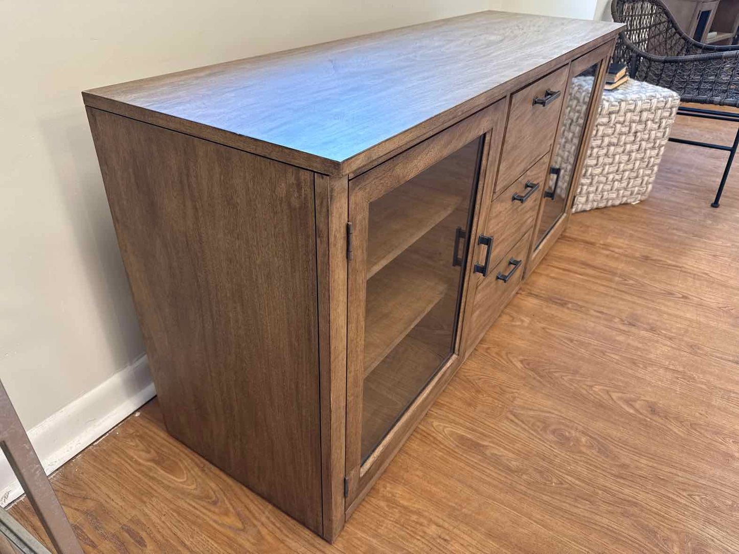 Ethan Allen 3-Drawer Media Console