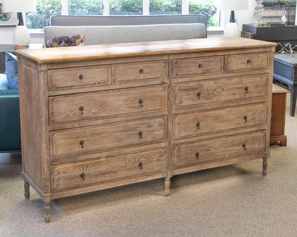 Restoration Hardware 'Louis XVI' 10 Draw Dresser