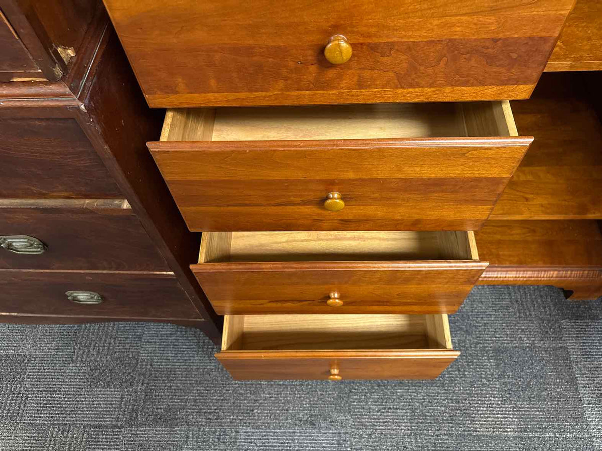 Cherry 7-Drawer Chifforobe