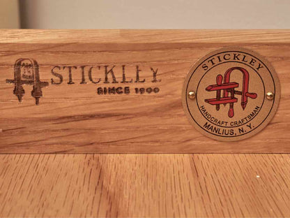 Stickley Mission Solid Oak  (89-857) 2 Drawer  Console