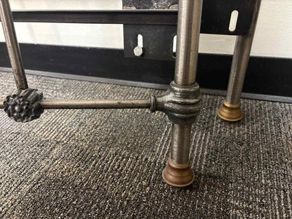 Domain 'Soho' Iron and Brass Queen Bed